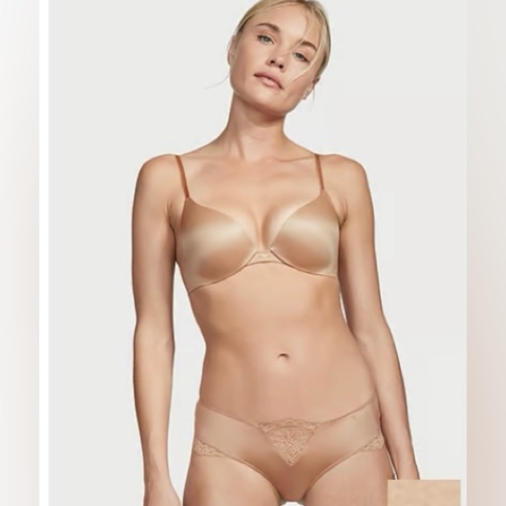 *Victoria’s Secret So Obsessed Push Up Bra 34DD Praline